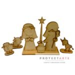 Pesebre con animalitos infantiles