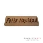 cartel feliz navidad