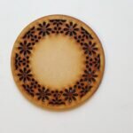 Mandala calado de flores