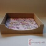 servilletero abierto para mesa