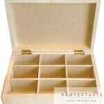 Caja de té 9 reparticiones