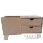 Cajonera 2 cajones y una repartición