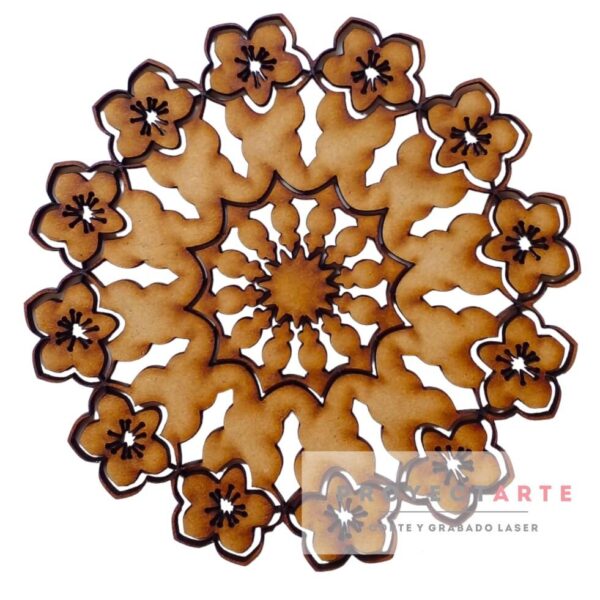 mandala de flores