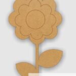 flor de 6 pétalos dobles