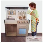 Cocina con accesorios