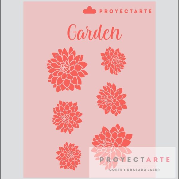 Stencil garden