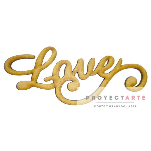 Love en cursiva