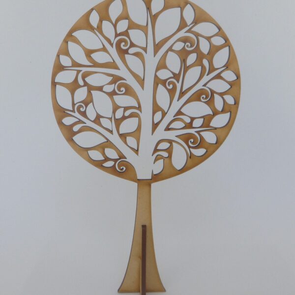 Árbol redondo negativo