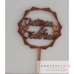 Topper hexagonal doble