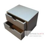Cajonera miniatura 2 cajones