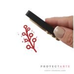 Sello Textil Flor CC