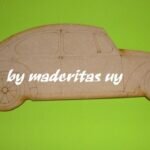 auto fusca de perfil