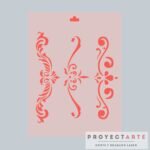 Stencil Arabescos