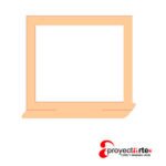 liso 13x15cm solo frente (13x15 - 16cm alto)