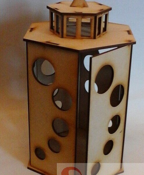 Farol 3D de círculos - línea provenzal