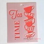 Stencil tea time