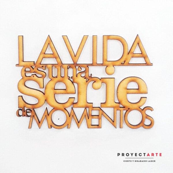 La vida es una serie de momentos