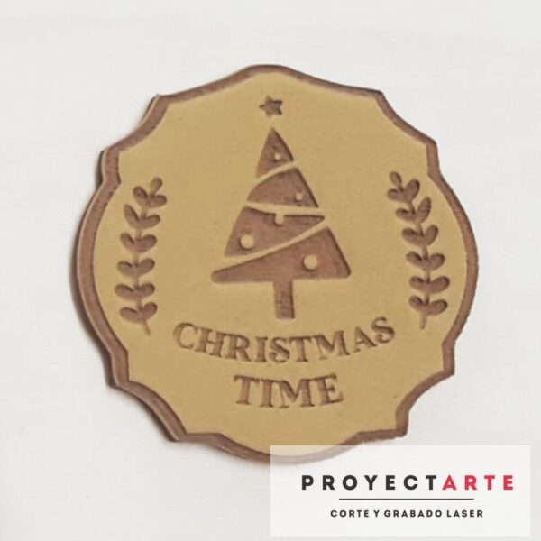 Sello inverso Christmas Time