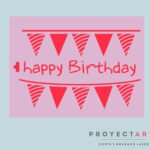 banderines happy birthday