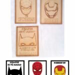 Cuadros Superheroes 3D