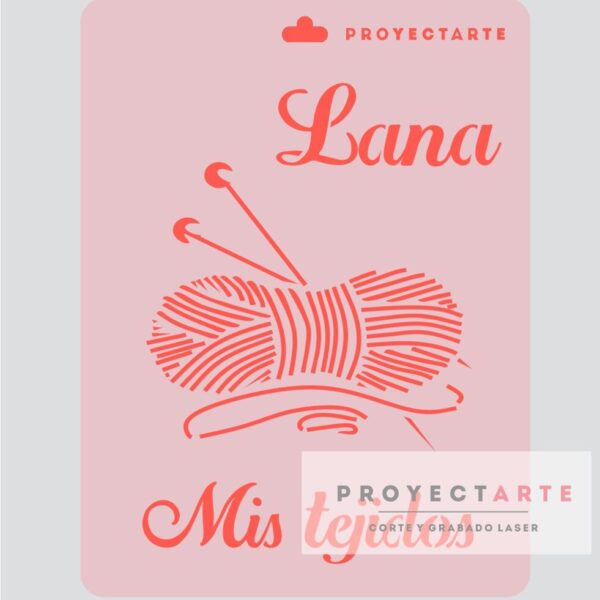 Stencil Lana chico