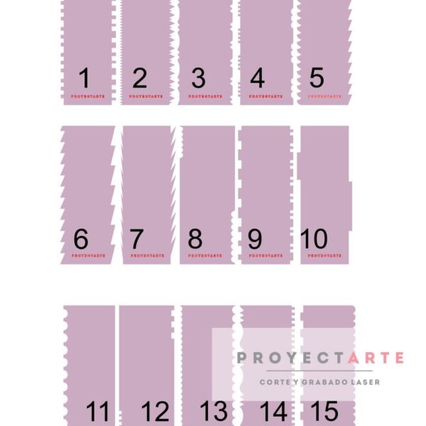 Scrappers reposteros regletas