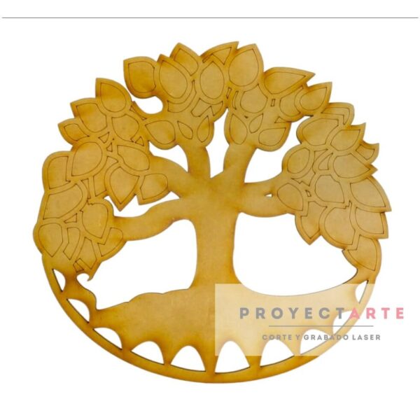 Mandala árbol simple