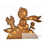 Lámpara El Principito en planeta LED