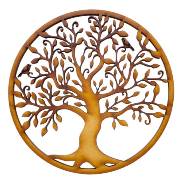 Árbol con pájaros