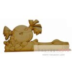 fofucha acostada con osito