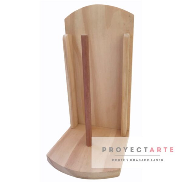 Portarollo madera