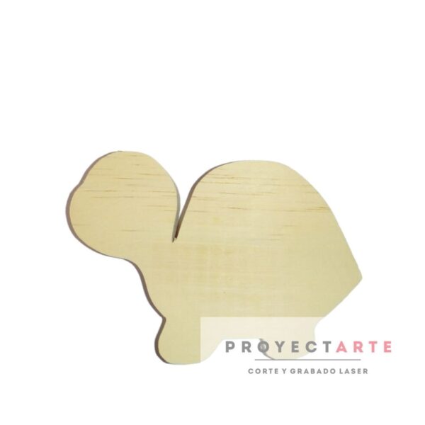 Tortuga en madera 6cm