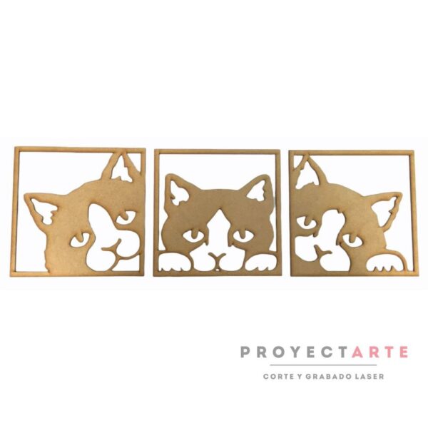 Trío de gatitos