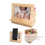 3 en 1 Lapicero portarretrato porta cel