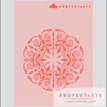 Stencil mandala antiguo mediano