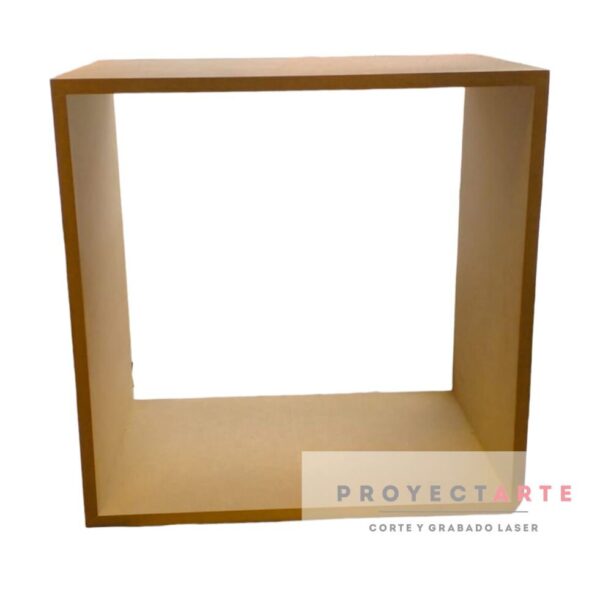 Cubo 30x30x20cm en 9mm simple