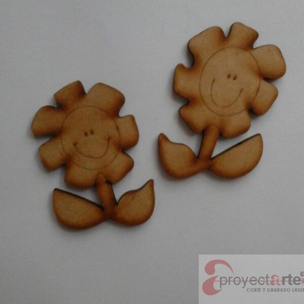 flores sonrientes