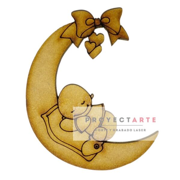 bebé en luna