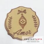 Sello inverso navideño Amor