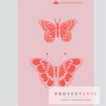Stencil mariposas