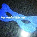 antifaz bolsa x 10 c/glitter surtidos