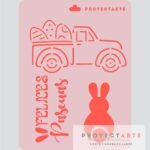 Stencil pascua grande