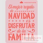 Stencil El mejor regalo de navidad