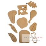 Juego de comida y cubiertos