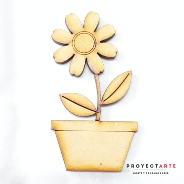 Flor en maceta