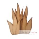 Hojas de planta fina 3D