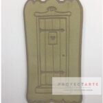 Sello Inverso Puerta con corazón