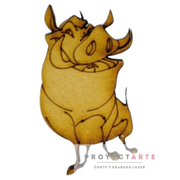 Pumba de costado