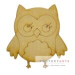 Buho de ojos abiertos