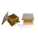 Cajita fresada 6x6cm